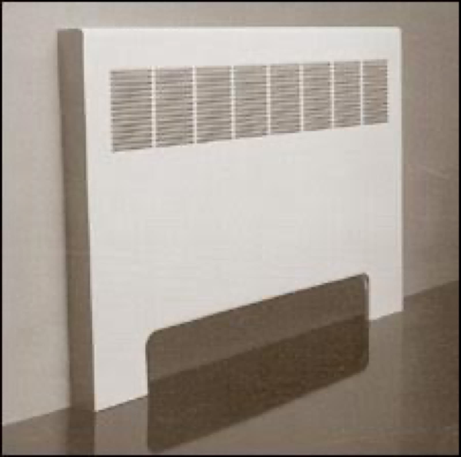 Cabinet-style hydronic convector heater