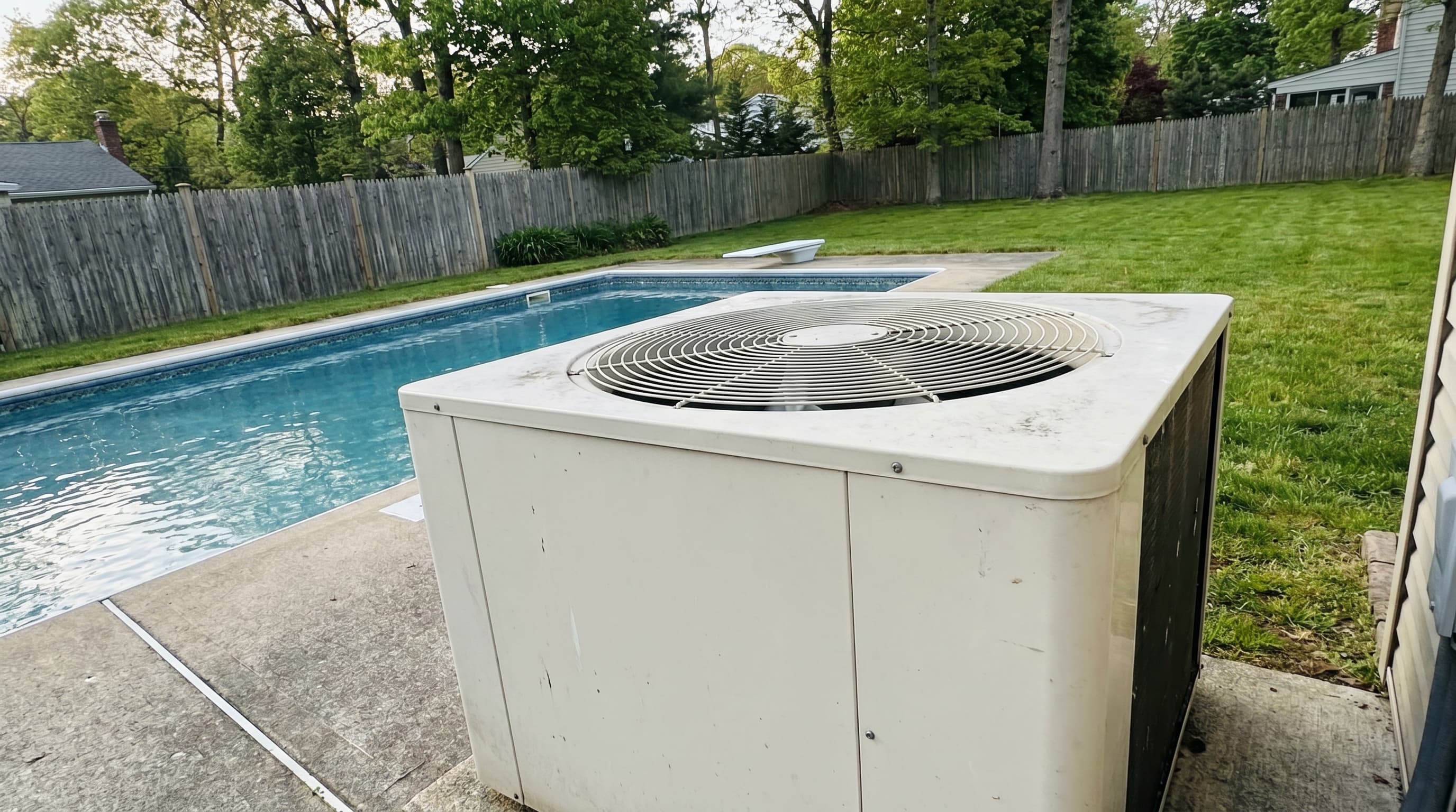 Pool Heat Pump Cost on Long Island (2026): Pool Heating Prices, Running Cost, and Heater Options Pool Heat Pump Cost on Long Island (2026): Pool Heating Prices, Running Cost, and Heater Options