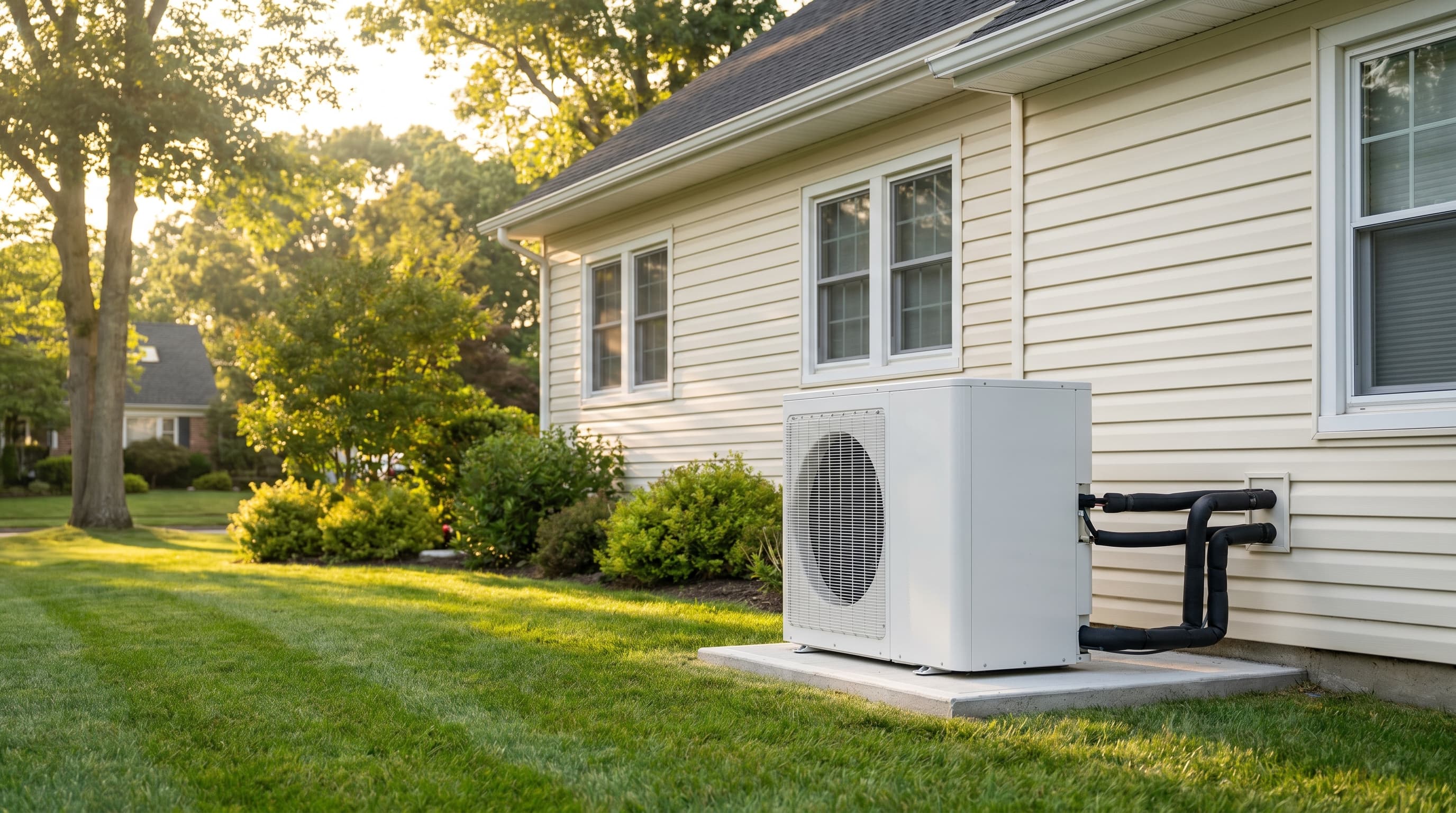 What Is an Air-to-Water Heat Pump? A Plain-English Guide for Long Island Homeowners What Is an Air-to-Water Heat Pump? A Plain-English Guide for Long Island Homeowners